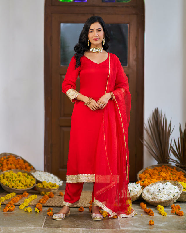 Kumkum Suit Set