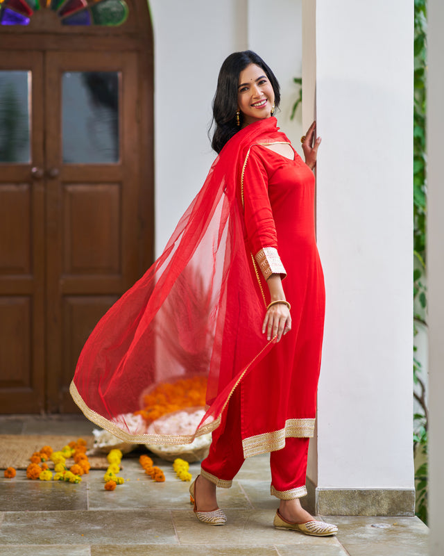 Kumkum Suit Set