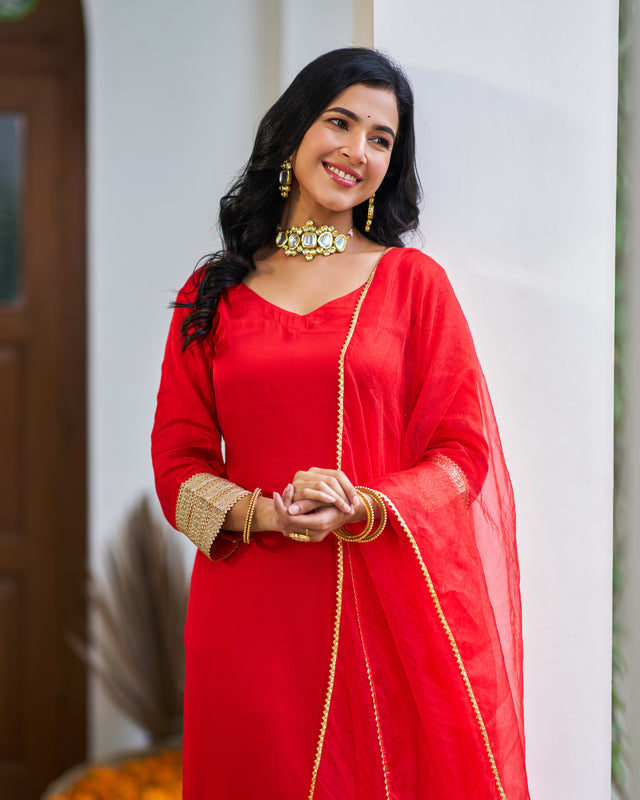 Kumkum Suit Set