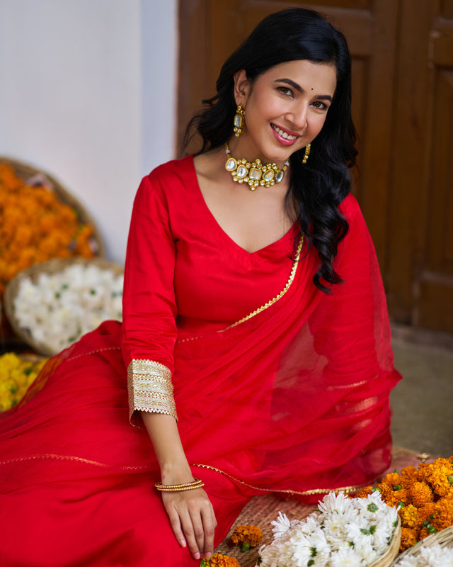 Kumkum Suit Set