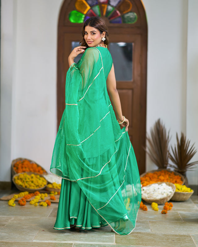 Lila Green Suit set