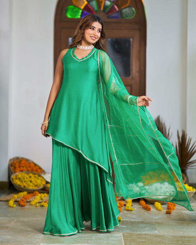 Lila Green Suit set