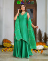 Lila Green Suit set