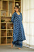 Indigo Safari handblock kurta set