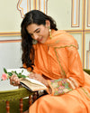 Amber Bloom Embroidered Kurta Set