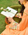 Amber Bloom Embroidered Kurta Set