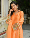 Amber Bloom Embroidered Kurta Set