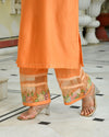 Amber Bloom Embroidered Kurta Set