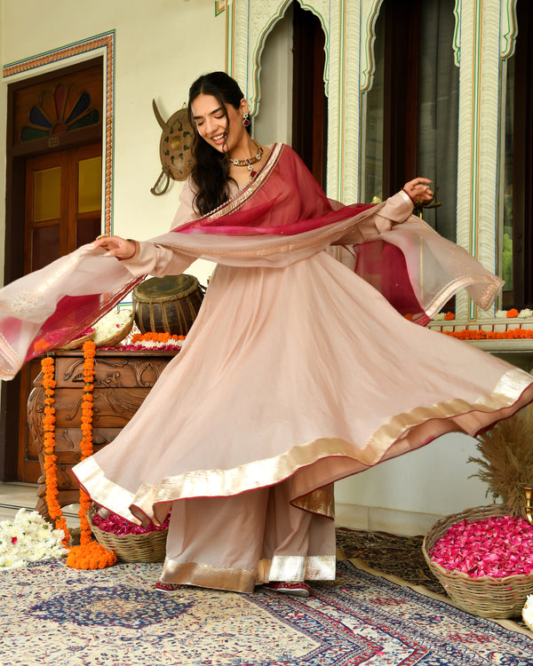 Jharokha Gota Suit Set
