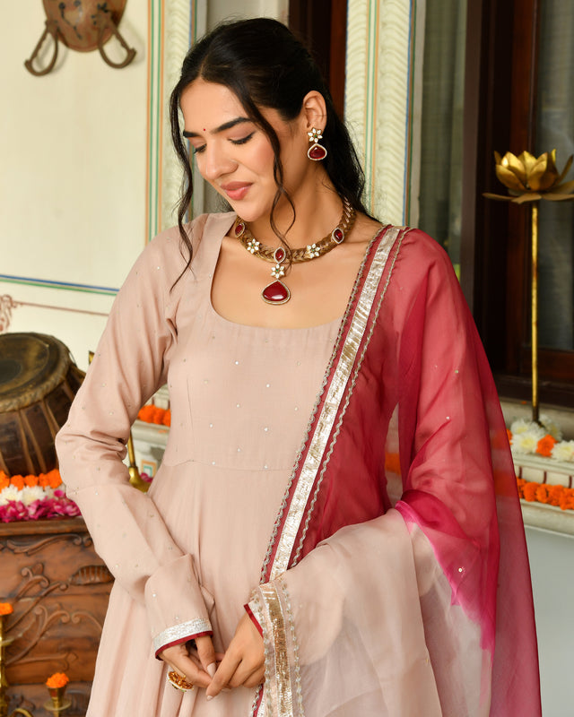 Jharokha Gota Suit Set