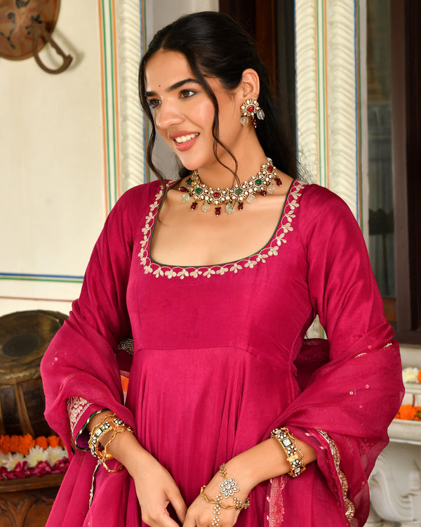 Gota Kinari Gotapatti Suit Set