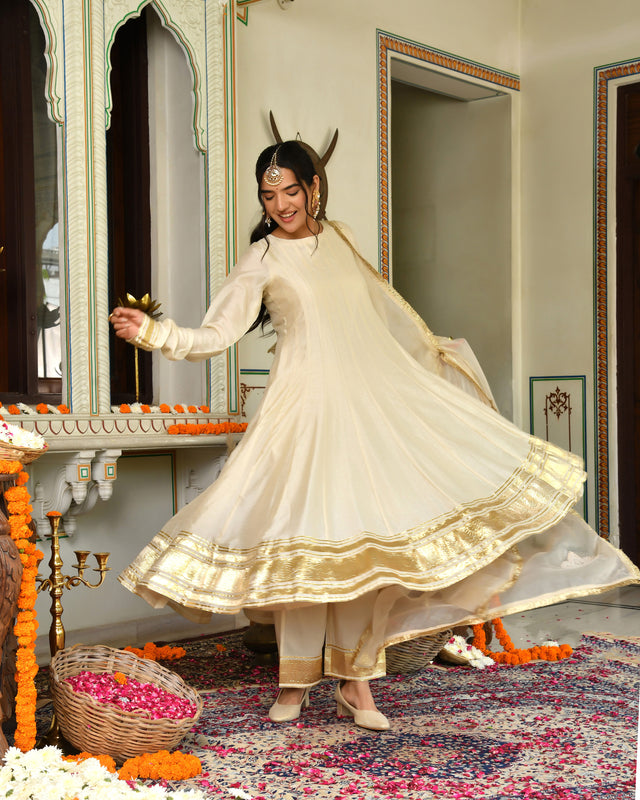 Auralia Gotapatti Anarkali Set
