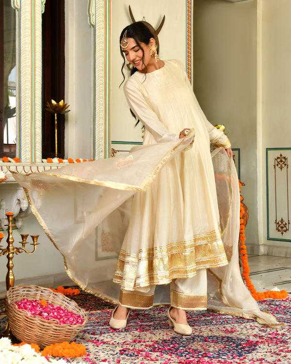 Auralia Gotapatti Anarkali Set