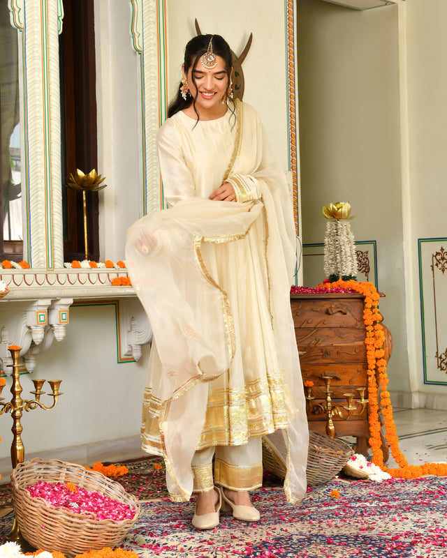 Auralia Gotapatti Anarkali Set