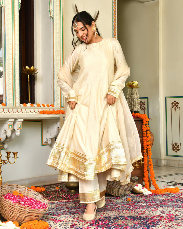 Auralia Gotapatti Anarkali Set