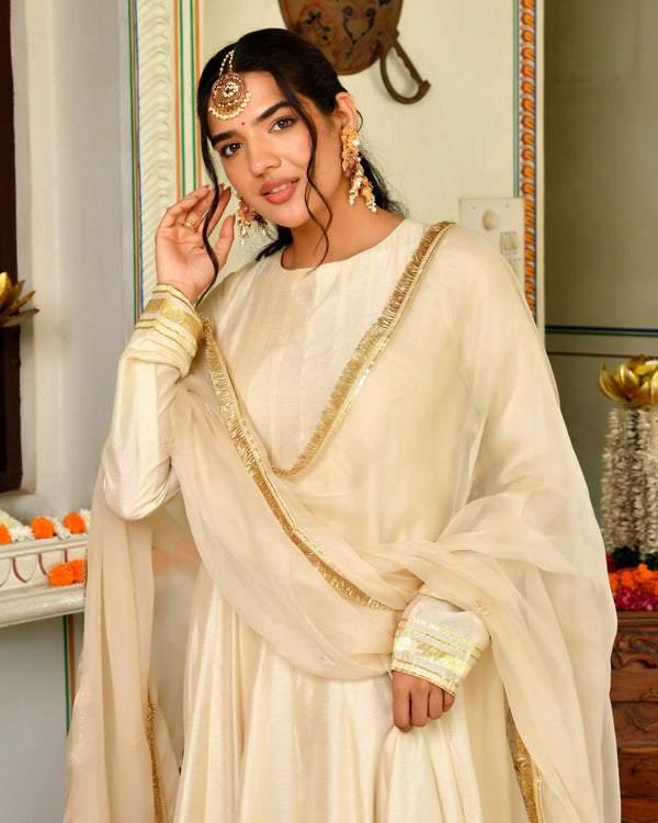 Auralia Gotapatti Anarkali Set