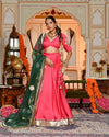 Shagun Pink Gotapatti Lehenga Set