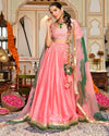 Gulabi Utsav Gotapatti Lehenga Set