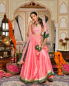 Gulabi Utsav Gotapatti Lehenga Set