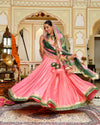 Gulabi Utsav Gotapatti Lehenga Set
