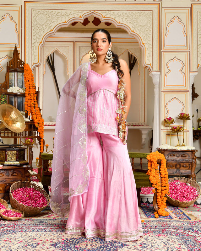 Pari Gotapatti Sharara Set