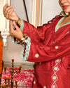 Barkat Maroon Kurta Set