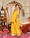 Swarn Peplum Gota Sharara Set