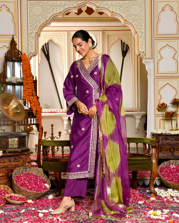 Shahi Gotapatti Angrakha Set
