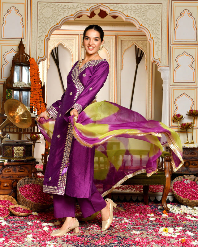 Shahi Gotapatti Angrakha Set