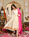Shehzadi Kali Gotapatti Anarkali Set