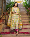 Falak Handblock Cotton Gotapatti Suit Set