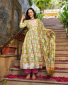 Falak Handblock Cotton Gotapatti Suit Set