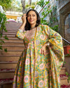 Falak Handblock Cotton Gotapatti Suit Set