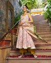 Saaz Handblock Cotton Gotapatti Suit Set