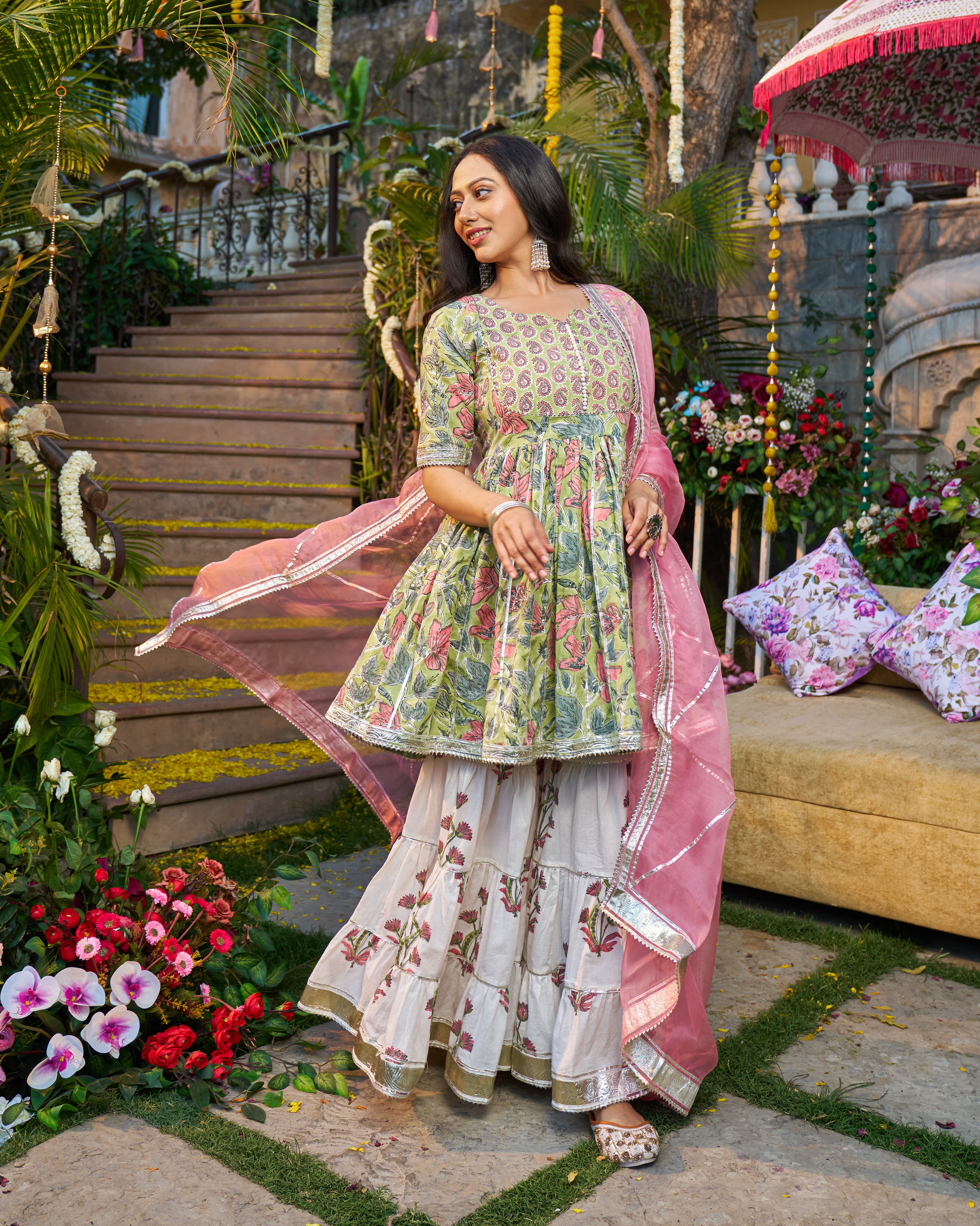 Designer Sharara Suits