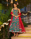 Abeer Handblock Cotton Gotapatti Suit Set