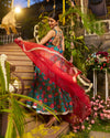 Abeer Handblock Cotton Gotapatti Suit Set