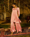 Sukoon Satin Gotapatti Coord Set