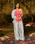 Raahi Silk Handpainted Coord Set