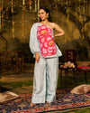 Raahi Silk Handpainted Coord Set