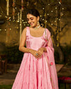 Fikr Silk Handpainted Gotapatti Suit Set