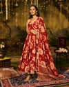 Zohra Handblock Cotton Gotapatti Suit Set