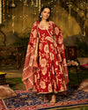 Zohra Handblock Cotton Gotapatti Suit Set