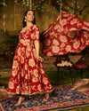 Zohra Handblock Cotton Gotapatti Suit Set