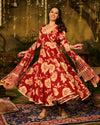 Zohra Handblock Cotton Gotapatti Suit Set