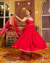 Dua Georgette Gotapatti Suit Set