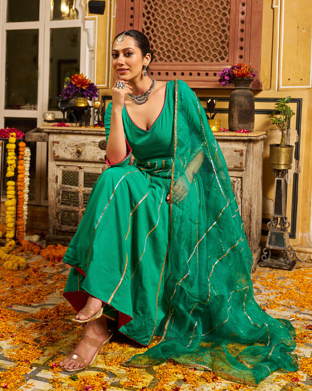 Mehar Cotton Gotapatti Suit Set