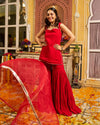 Noya Georgette Gotapatti Sharara Set