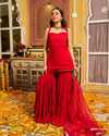 Noya Georgette Gotapatti Sharara Set