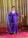 Ziva Silk Gotapatti Sharara Set